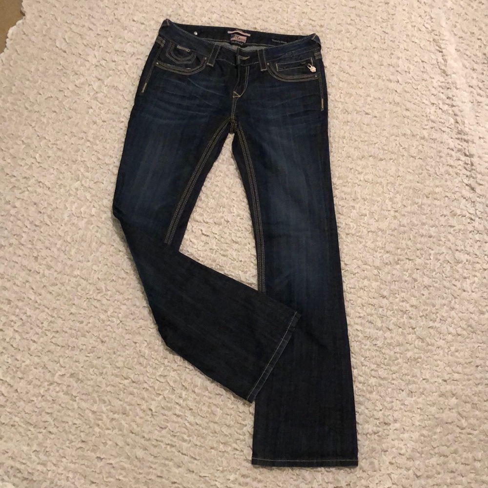 ReRock for Express Barely Boot Jeans Size 8R